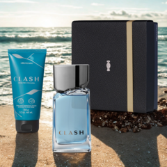 Kit Presente Dia dos Pais Clash (Perfume + Creme Pré e Pós-Barba) - comprar online