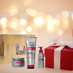 Eudora Siage Glow Expert: Shampoo + Condicionador + Balm Fin - Roma Virtus - Perfumaria