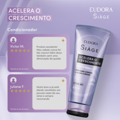 Condicionador Siàge Eudora Acelera O Crescimento 200ml - Roma Virtus - Perfumaria