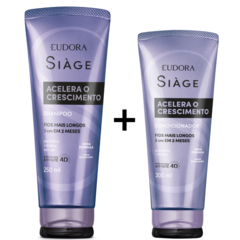 KIT Siàge Acelera O Crescimento Shampoo 250ml + Condicionador 200ml