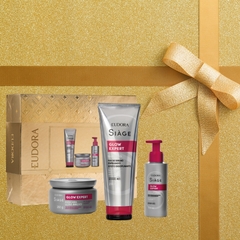Eudora Siage Glow Expert: Shampoo + Condicionador + Balm Fin - Roma Virtus - Perfumaria