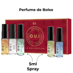 Oui La Collection Masculino Kit Com 5 Eau De Parfum Spray 5ml De Bolso / Iconique 001 - Riviere Bleue - Hotel De Ville
