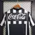 Camisa Botafogo I Retrô 1997 Torcedor Masculina - Branca com listras pretas com patrocínio da Coca Cola - comprar online
