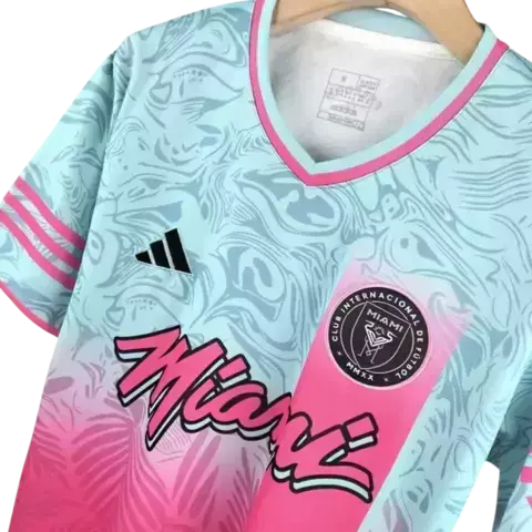 Camisa Inter Miami Edição Especial - 24/25 - Azul e Rosa