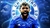 Jogador Gabi comemorando com a camisa do Cruzeiro, em fundo azul com elementos gráficos do clube.
