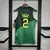 Camiseta regata masculina verde da Nike, com o nome "YAGO" e o número "2" nas costas.