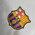 Jaqueta Corta-Vento Barcelona 23/24 - Branca com detalhes em vermelho e azul - CAMISAS DE FUTEBOL | NnStore