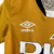 Kit Infantil Rayo Vallecano III 23/24 Umbro - Dourado com detalhes em preto e branco - CAMISAS DE FUTEBOL | NnStore