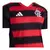 Camisa Flamengo I 25/26 - Torcedor Adidas Masculina - Preta e vermelha - CAMISAS DE FUTEBOL | NnStore