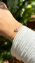 Pulseira coraçao rodolita
