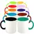 Caneca Colorida de Porcelana Escolha Sua Arte 325ml - comprar online