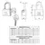 Cadeado Haga High Segurity 55mm Cromado - loja online