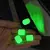 Cápsula Tampinha Válvula Pneu Verde Neon Brilha No Escuro