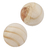 BOLA PINUS NATURAL 30MM (2 PCS) 30MM na internet