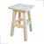 BANQUETA DE PINUS NATURAL 300X300X450MM