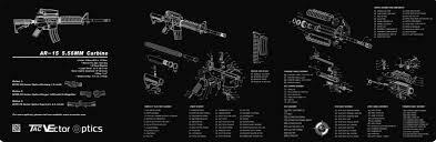 Gun Pad Vector AR15
