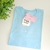 T-shirt Gola Tradicional Estampa Mini Coração na internet
