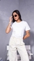T-shirt Gola Tradicional Eliza - Milla Fulô Store