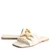 Rasteira Off White Bridão Dourado