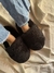 Pantuflón negro liso (42,43) (44,45) - comprar online