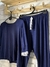 Pijama modal soft azul marino manga 3/4 (talle L y XXXL) en internet