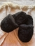 Pantuflón negro liso (42,43) (44,45) - Lima Boutique