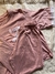 Pijama modal soft rosa manga 3/4 (talle S/M) - tienda online