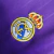 Real Madrid - Camisa - Uniforme - Blusa - Manto - 3 - Third - III - Roxa - Roxo - Masculino - Masculina - Benq - Galaticos - Galacticos - Ronaldo - ZIdane - Purple - Retro - Adidas - Raridade