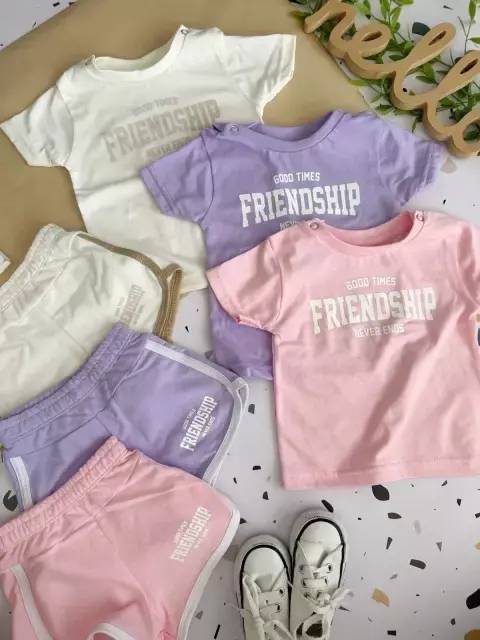 Conjunto Infantil SNK FRIENDSHIP 2 Piezas Bebé - comprar online
