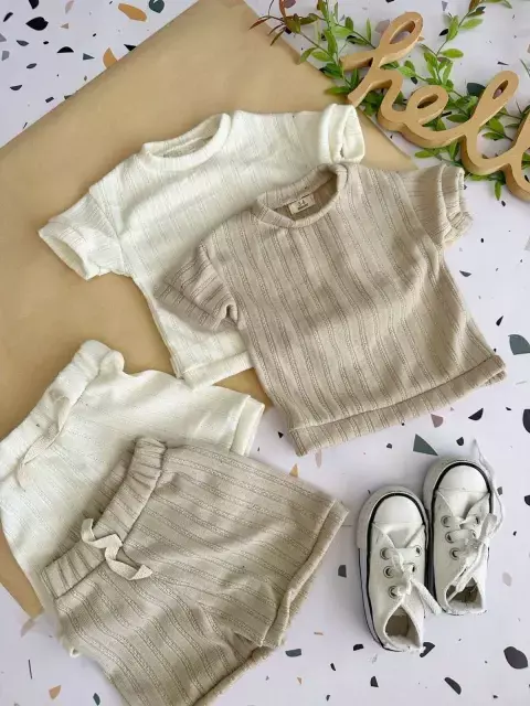 Conjunto Infantil Unisex SNK Tejido Tramado Bernardo - comprar online