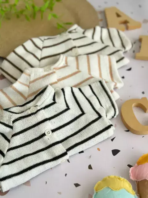 Pack X3 Enterito Unisex SNK Tejido Rayado