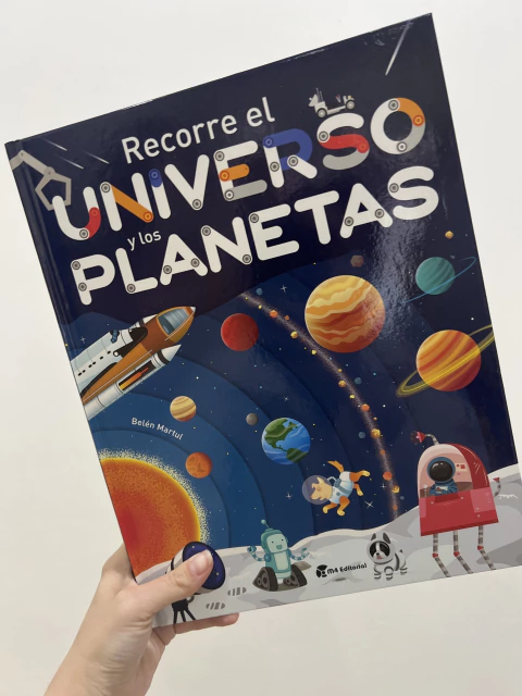 Recorre el universo y los planetas