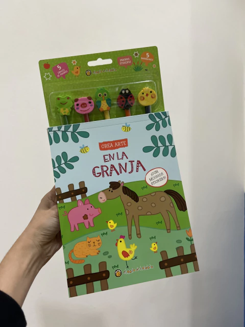 Crea arte en la granja