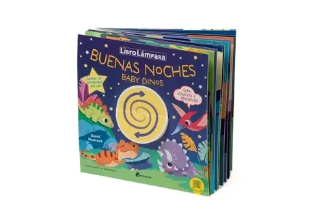 Buenas noches baby dino lampara