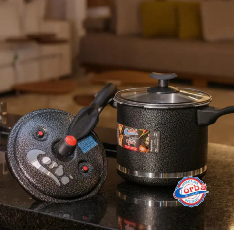 Panela de Pressão Qatar 4,5 l Craqueada