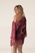 Conjunto Top Brisa e Saia Sunset Cereja - Kandy Brasil