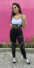 Conjunto Feminino Fitness Nike - Top e Calça Legging Lycra