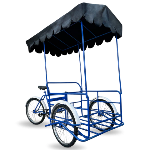 Triciclo de Carga R-26 Extra Largo con Toldo - comprar en línea