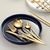 Conjunto Completo de Talheres 24 Peças Luxo Dourado - comprar online