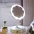 Espelho de Maquiagem com LED 360º Articulável e Portátil LumiLook