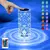 Luminária LED de Cristal Toque Recarregável 16 cores - loja online