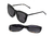 Armação De Acetato Clipon C1002 C1 Preto - comprar online