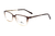 Armação De Acetato Hs-t3015 C6 Preto/Rosa