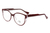Armação De Acetato Aa8322 C06 Vermelho
