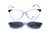 Armação De Acetato Clipon Az3825 C6 Azul