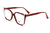 Armação De Acetato Br44088 C5 Vermelha