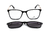 OUT Armação De Acetato Clipon 82105 C1 Preto