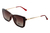 Armação De Acetato Clipon Ck8080 C3 Bordô - comprar online