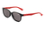 Óculos De Sol S8142P C14 Preto/Vermelho