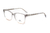 Armação De Acetato Lq5728 C8 Cinza/Rosa